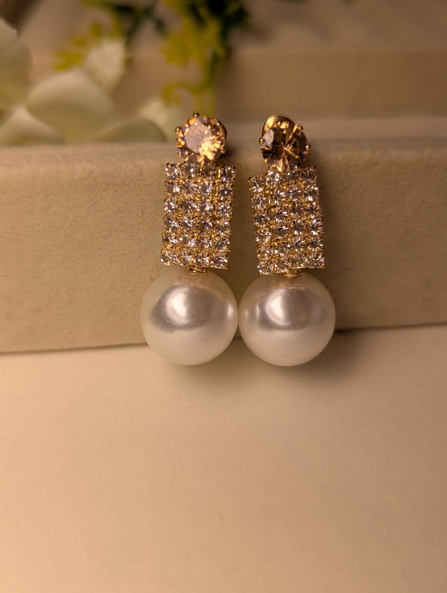 Teardrop Gemstone Earrings