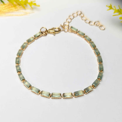 Elegant Baguette Tennis Bracelets