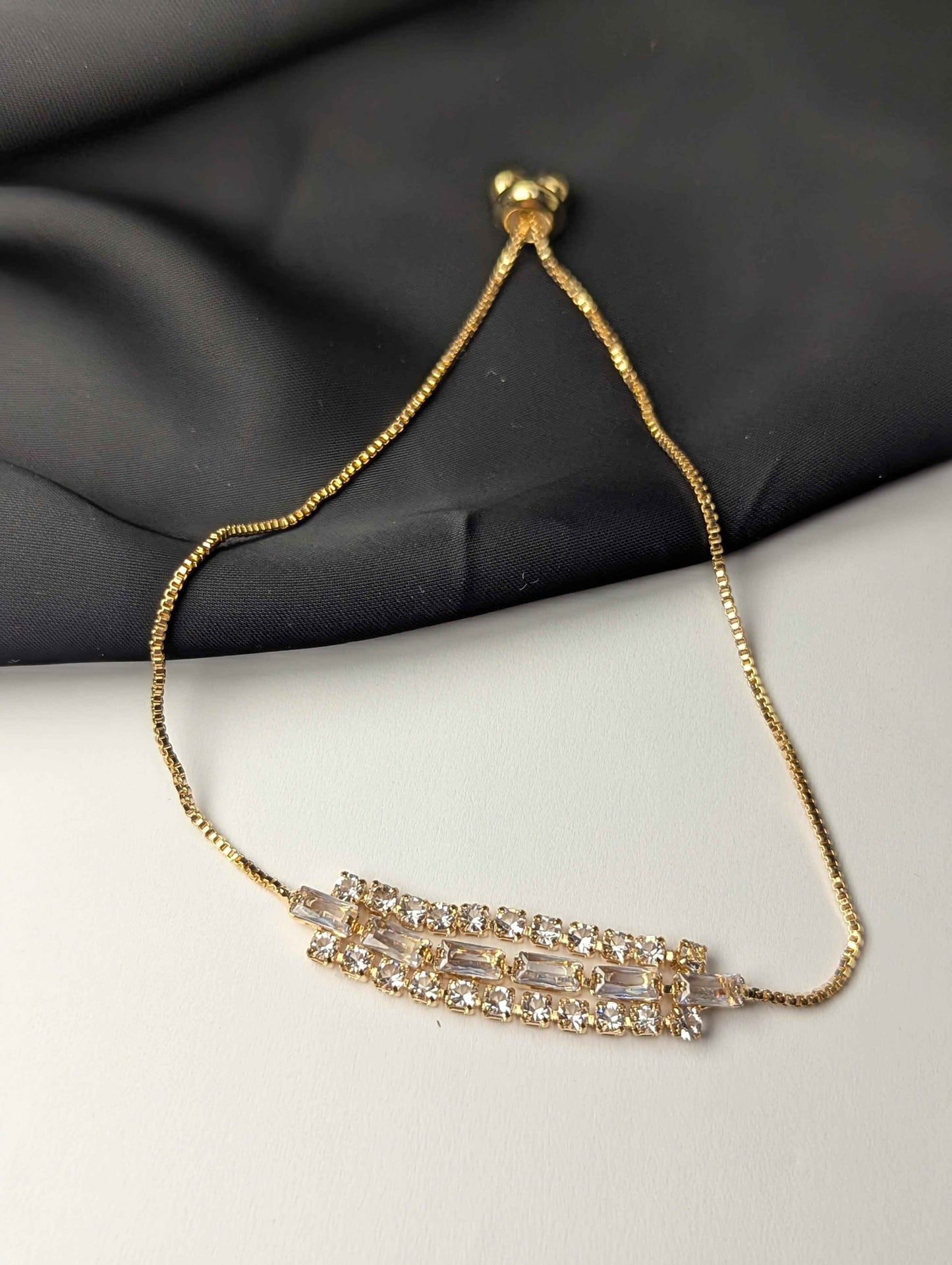 Adjustable Gold-Plated Bracelet
