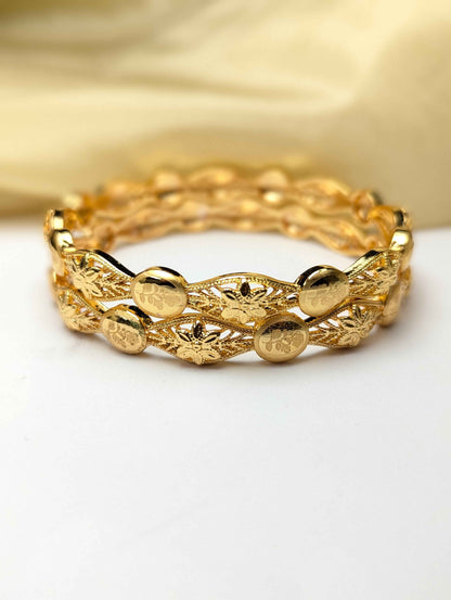 Elegant Gold Bangles