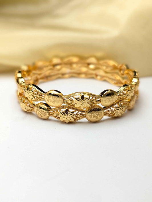 Elegant Gold Bangles