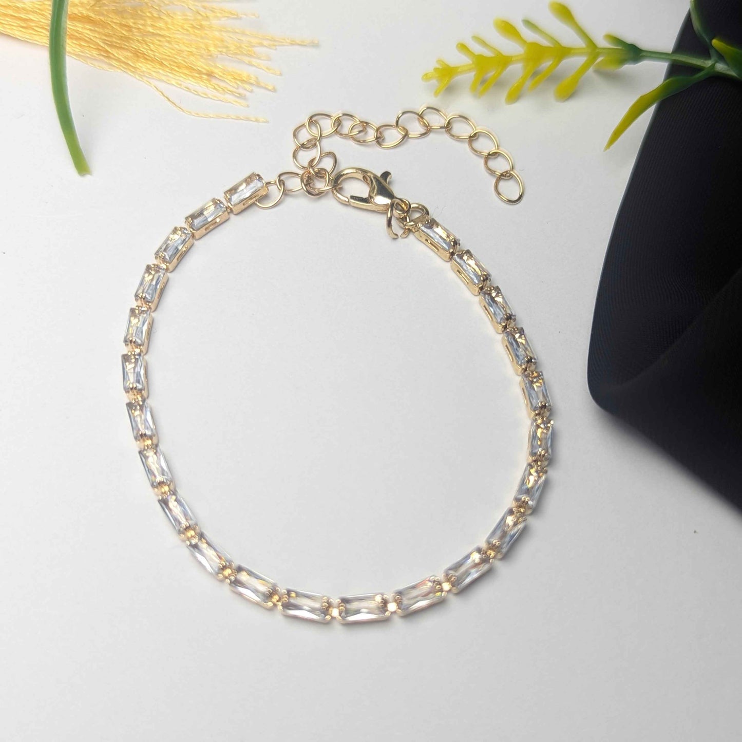 Elegant Baguette Tennis Bracelets