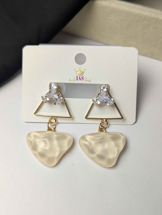 Geometric Dangle Earrings